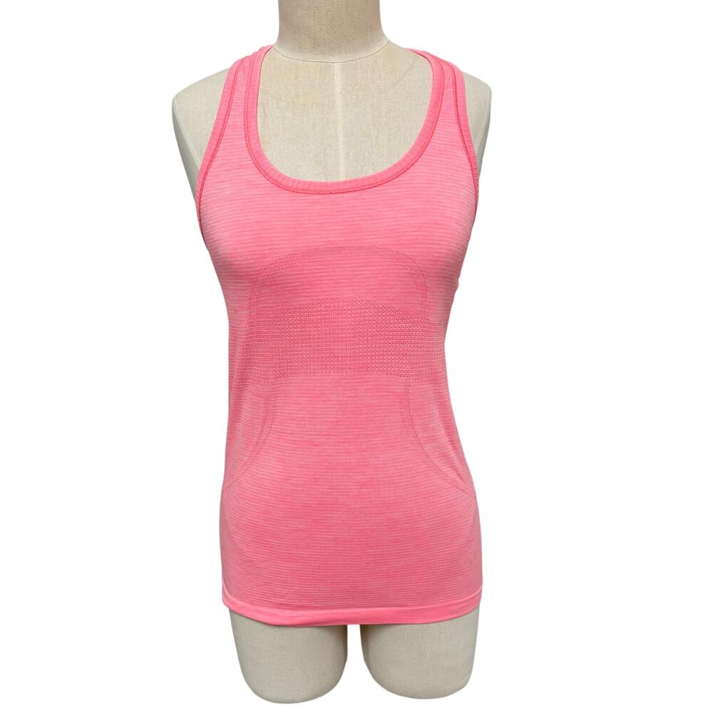 Lululemon Swiftly Tech Racerback Tank Top Running Yoga Pink Size 6